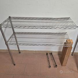 mobile cromato due piani