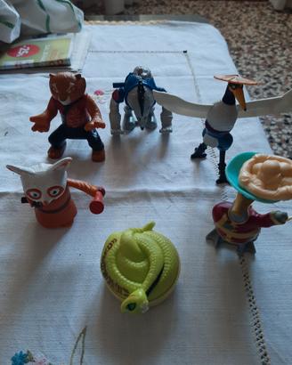 Personaggi Kung Fu Panda gadget Mc Donald's