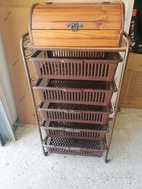Carrello cucina + portapane
