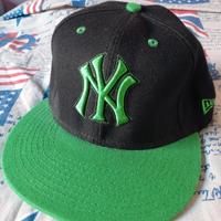 Cappello Yankees verde nero