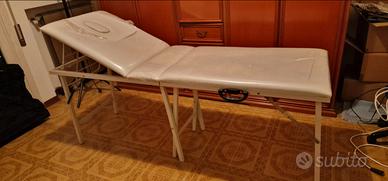 Lettino pieghevole semiprofessionale per mas