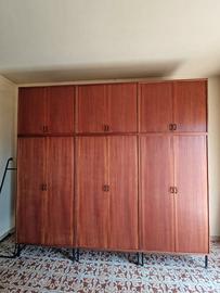 Armadio vintage teak modernariato anni 70