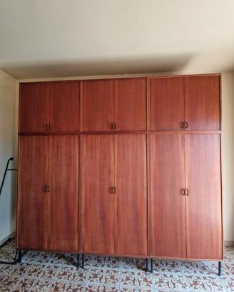 Armadio vintage teak modernariato anni 70