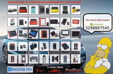 aggiornamenti diagnosi launch XDIAG , DIAGZONE , 