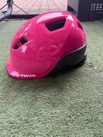 casco bici btwin per bambina