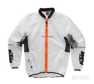 KTM Giacca Antipioggia Trasparente Taglie M, L ed 