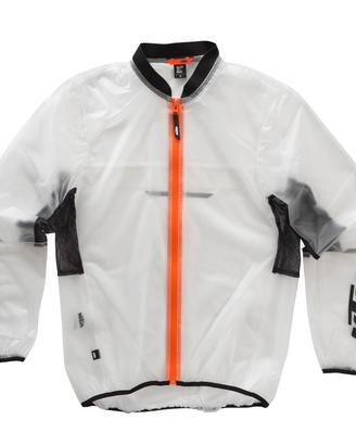 KTM Giacca Antipioggia Trasparente Taglie M, L ed 