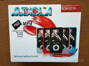 Lettore MP4 Audiola con radio FM