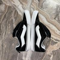 Scarpe Vans Old Skool nere e bianche (senza lacci)