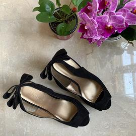 SANDALI FOREVER21 neri suede - Nr. 40