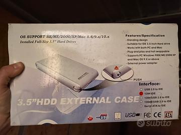 *nuovo* IDE to Firewire enclosure (case)