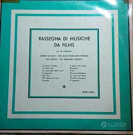 Vinile "Rassegna di Musiche da Films"