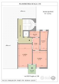 Appartamento attico elegante centro storico