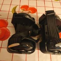 Ruote per pattinare con scarpe