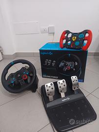 Logitech g29 driving force+mode formula 1 Ferrari 