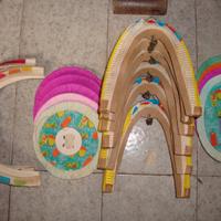 Festoni di carta in 3D per compleanni, feste, ecc