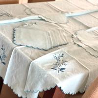 Set Tovaglia Paoletti  Lino - NUOVO (Anni '70/'80)