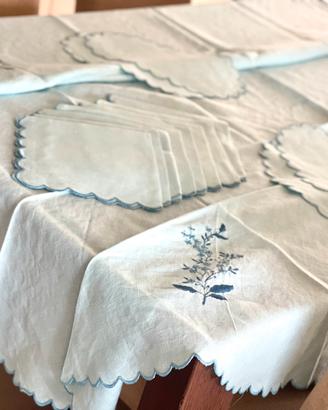 Set Tovaglia Paoletti  Lino - NUOVO (Anni '70/'80)