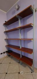 Scaffale Mobile Legno e Metallo