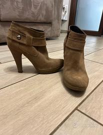 Tronchetto camoscio marrone