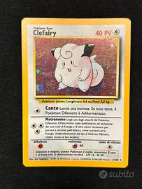 Pokemon Clefairy 5/102 Set Base ITA