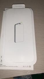 Cover case iphone 14 plus blu silicon