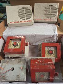 Interruttore sicurezza e sirena vintage Elmo