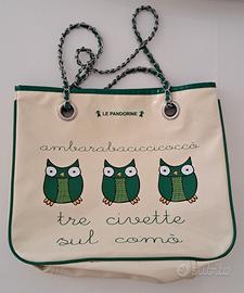 Borsa LE PANDORINE tre civette