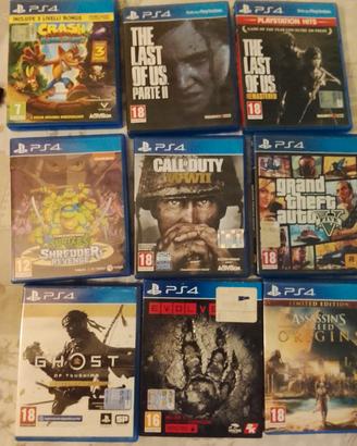 9 giochi PlayStation 4