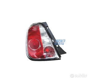 FANALE SINISTRO PER FIAT 500 07-14 CERCHIO NERO