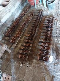 Scarpe in ferro per trattore cingolato