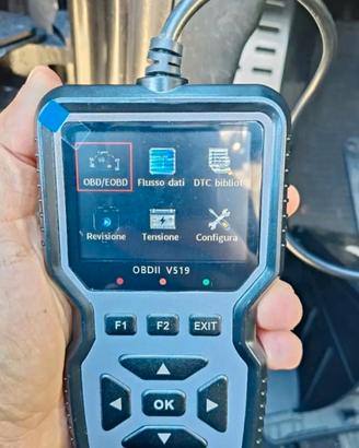 Strumento lettore diagnosi auto elimina errori OBD