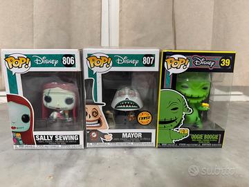 Lotto Funko Pop Nightmare Before Christmas