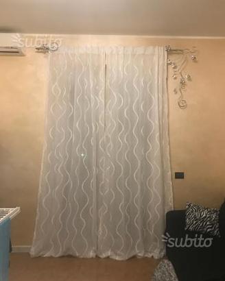Zineffa bastone per tende in ferro battuto