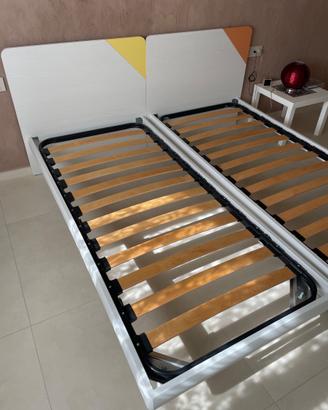 Coppia di letto singolo 1 piazza GIESSEGI