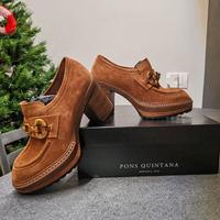 Pons Quintana mocassino con tacco