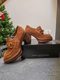 Pons Quintana mocassino con tacco