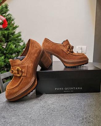 Pons Quintana mocassino con tacco