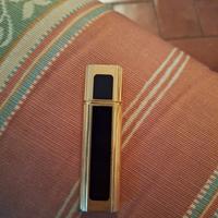 portaprofumo ricaricabile cartier placcato d'oro