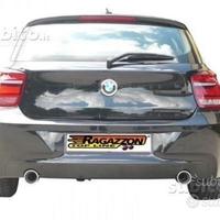 BMW F20-F21 120d 135kW Posteriore inox sdoppiato