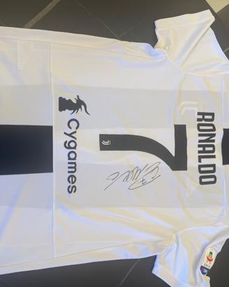 Maglia Juventus, firmata Cristiano Ronaldo