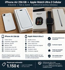 IPHONE 17 AIR PIU APPLE WATCH 2