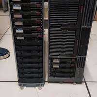 server hp dl585 + pacco hard disk esterno da 14