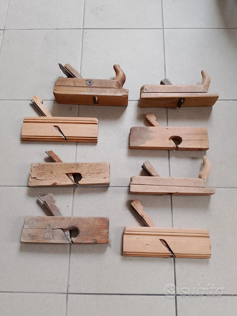 Lotto pialle in legno vintage - Giardino e Fai da te In vendita a Trento