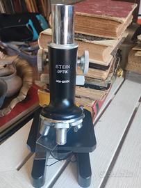 Microscopio STEIN OPTIK monoculare anni 70