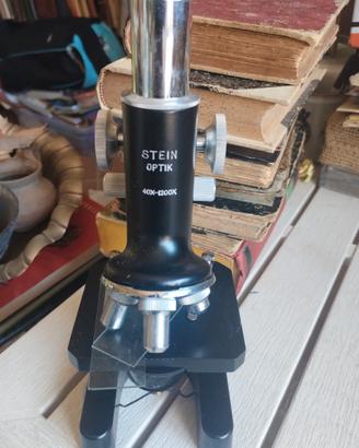 Microscopio STEIN OPTIK monoculare anni 70