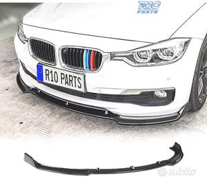 SPOILER LABBRO ANTERIORE BMW F30 F31 NERO LUCIDO