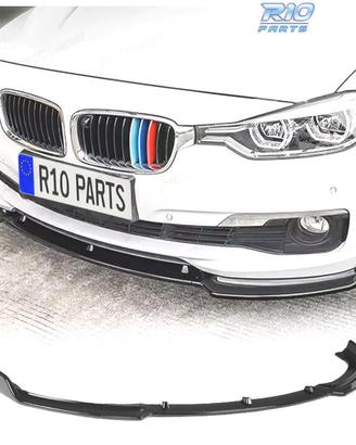 SPOILER LABBRO ANTERIORE BMW F30 F31 NERO LUCIDO