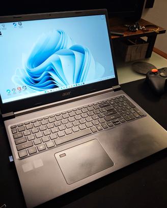 Acer Aspire 7 - i5 10th, GTX 1650, 32GB RAM, 1tb