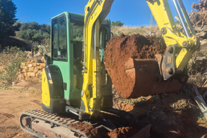 Mini escavatore yanmar